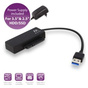 TARJETA EXTERNA EWENT CONEXION HDD SATA 2.5/3.5 A  USB 3.1 EW7018
