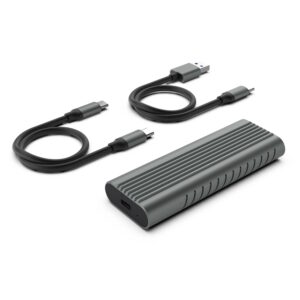 CAJA EXTERNA DISCO DURO PCIe SSD M.2 NVMe EWENT / HASTA 80 mm / USB 3.2 TIPO-C GEN2 EW7025