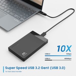 CAJA EXTERNA DISCO DURO 2.5" SATA EWENT USB TIPO C SIN TORNILLOS USB 3.2 / EW7073