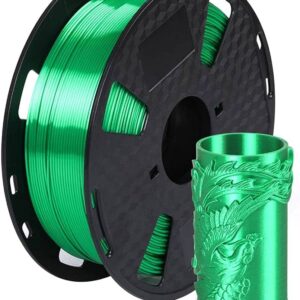 FILAMENTO 3D PLA SILK VERDE 1.75mm 1 Kgr