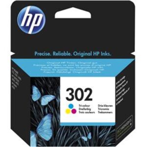TINTA DESKJET HP Nº302 COLOR OFFICEJET 3800 SERIES ( 165 PAG.) (F6U65AE)