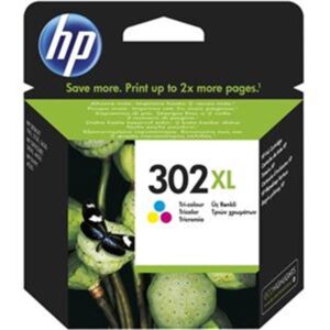 TINTA DESKJET HP Nº302 XL COLOR OFFICEJET 3800 SERIES ( 330 PAG.) (F6U67AE)