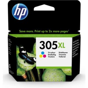 TINTA DESKJET HP 305 XL COLOR / 1255 / 2755 / ENVY 6020 / Pro 6420 / (200 PAG.) (3YM63AE)
