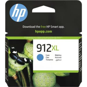 TINTA HP Nº912 XL CYAN / HP OFFICEJET 8012 / 8013 / 8014 / 8015 / 8017 / 8022 / OFFICEJET PRO 8020 / 8022 / 8023 / 8024 / 8025 / 8028 / 8035 / (3YL81A)