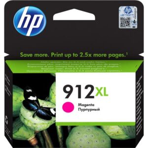 TINTA HP Nº912 XL MAGENTA / HP OFFICEJET 8012 / 8013 / 8014 / 8015 / 8017 / 8022 / OFFICEJET PRO 8020 / 8022 / 8023 / 8024 / 8025 / 8028 / 8035 / (3YL82A)