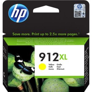 TINTA HP Nº912 XL AMARILLA / HP OFFICEJET 8012 / 8013 / 8014 / 8015 / 8017 / 8022 / OFFICEJET PRO 8020 / 8022 / 8023 / 8024 / 8025 / 8028 / 8035 / (3YL83A)