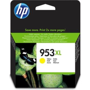 TINTA HP Nº 953XL AMARILLO OFFICEJET PRO 8725 / 8715 / (1.600 PAG.) (F6U18AE)