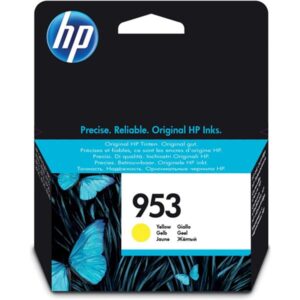 TINTA HP Nº 953 AMARILLO OFFICEJET PRO 8725 / 8715 / (700 PAG.) (F6U14AE)