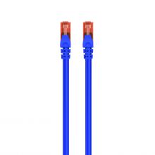 LATIGUILLO AZUL RJ45 CAT.6 UTP / 1.0 M. ESPECIALES PATCH PANEL / IM1007