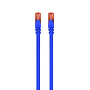 LATIGUILLO RED EWENT RJ-45 CAT.6 - 2 M. UTP / AZUL / IM1013