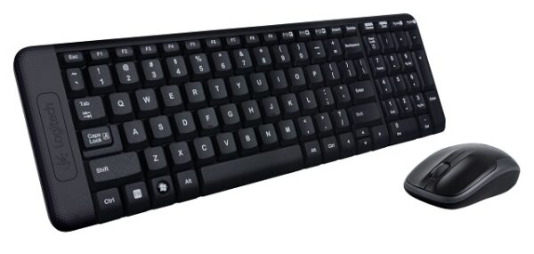 TECLADO + RATON LOGITECH MK220 WIRELESS NEGRO / 920-003159