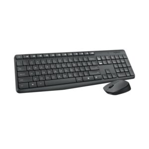 TECLADO + RATON LOGITECH MK235 WIRELESS NEGRO / 920-007919
