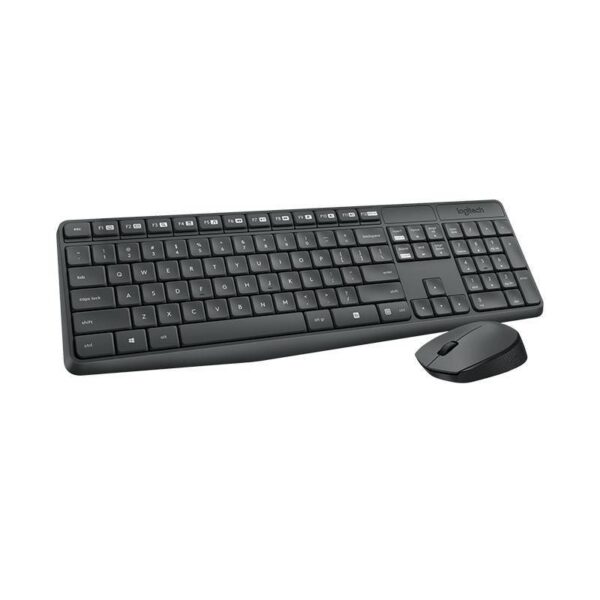 TECLADO + RATON LOGITECH MK235 WIRELESS NEGRO / 920-007919