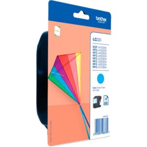 TINTA BROTHER CYAN DCP-J4120DW / MFC-J4420DW / MFC-J4620DW / MFC-J5320DW / MFC-J5620DW / MFC-J5720DW / 550 PAG. (LC223C)