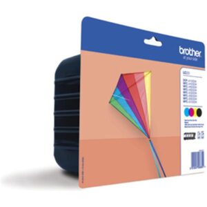 PACK TINTA BROTHER 4 COLORES DCP-J4120DW / MFC-J4420DW / MFC-J4620DW / MFC-J5320DW / MFC-J5620DW / MFC-J5720DW / 550 PAG. (LC223VALBP)