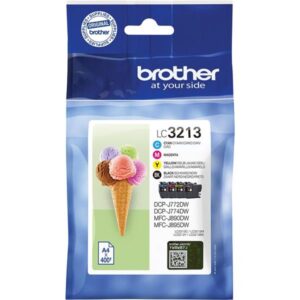 PACK TINTA BROTHER 4 COLORES MFC-J890DW / MFC-J895DW / (LC3213VAL)