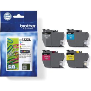 PACK TINTA BROTHER 4 COLORES ALTA CAPACIDAD / MFC-J5340DW / MFCJ5740DW / MFCJ6540DW / MFCJ6940DW / (LC422XLVAL)