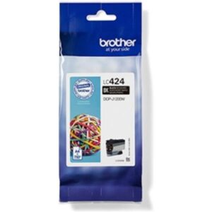 TINTA BROTHER NEGRA / DCP-J1200W / (750 PAG.) (LC424BK)