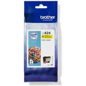 TINTA BROTHER AMARILLA / DCP-J1200W / (750 PAG.) (LC424Y)