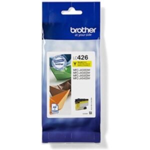 TINTA BROTHER AMARILLA / MFCJ4340DW / MFCJ4540DW / MFCJ4540DWXL / (1.500 PAG.) (LC426Y)