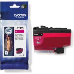 TINTA BROTHER MAGENTA ALTA CAPACIDAD / MFC-J5955DW / MFC-J6955DW / (5000 PAG.) (LC427XLM)