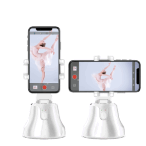 SOPORTE SMARTPHONE LEOTEC CON SEGUIMIENTO 360º BLANCO / LESOP3601W