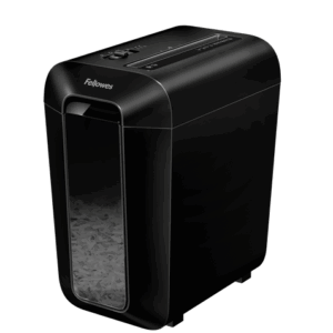 DESTRUCTORA FELLOWES LX65 / MAX. 10 HOJAS / CORTE 4X40 mm / NIVEL DE SEGURIDAD P-4 / 22 L / P/N: 4400701