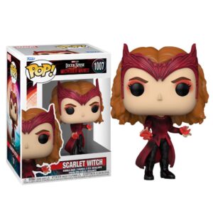 POP! DOCTOR STRANGE MULTIVERSO DE LA LOCURA SCARLET WITCH BRUJA ESCARLATA / 9 cm