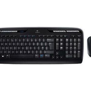 TECLADO + RATON LOGITECH DESKTOP MK330 INALAMBRICO BLACK 920-003978