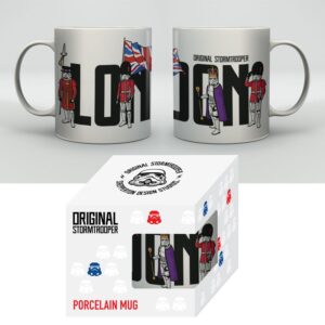 TAZA DESAYUNO STAR WARS SOLDADO IMPERIAL STORMTROOPER LONDRES / 300 ml