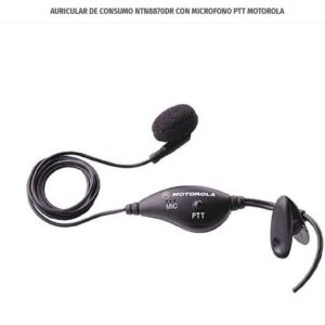 AURICULAR MOTOROLA NTN8870DR CON MICROFONO PTT
