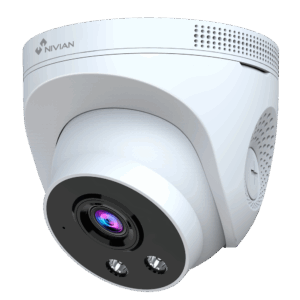 CAMARA VIGILANCIA NIVIAN EXTERIOR/INTERIOR  DOMO COMPATIBLE KIT CCTV WIFI NIVIAN / 3K / 3 MPX - H.265+ / FUNCIONA FORMA AUTONOMA / MICROSD HASTA 64 GB / IP66 / ETHERNET / WIFI / FUNCION REPETIDOR WIFI / NV-DOM30-W6