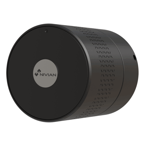 CERRADURA GIRALLAVES NIVIAN INTELIGENTE BLUETOOTH / SIN CILINDRO / APTA PARA CILINDROS DE TERCEROS / SISTEMA POMO MOTORIZADO / TUYA SMART / 3X CR123 (INCLUIDAS) / NVS-SMARTLOCK