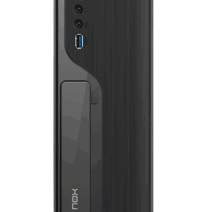 CARCASA NOX LITE 070 SLIM NEGRA / FUENTE 500W / MICRO ATX / VENTILADOR 80MM / NXLITE070
