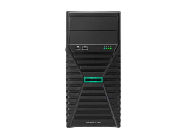 SERVIDOR HP PROLIANT ML30 GEN11 / XEON E-2414 2.6 Ghz / 32 GB / 2 X 1.0 TB / 4 x GIGABIT / P/N: P71385-425