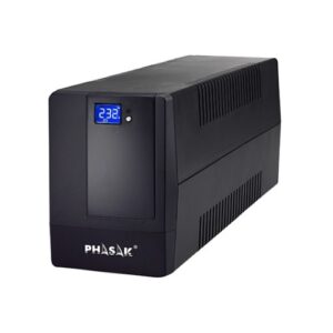 UPS PHASAK 1000 VA / 4 X SCHUKO / 2 X RJ45 / USB / PH 9410