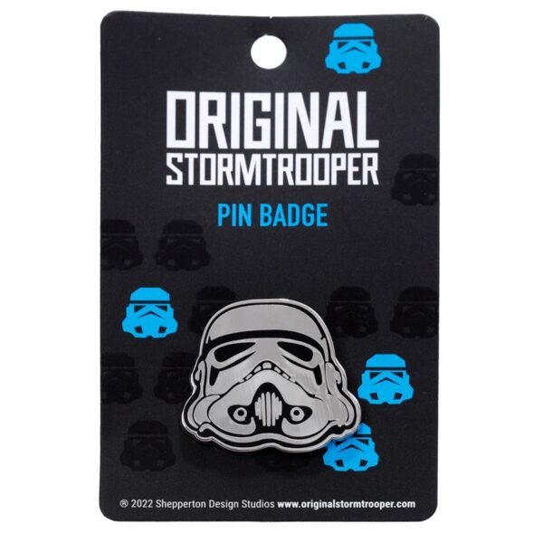 PIN ESMALTADO COLECCIONABLE STAR WARS SOLDADO IMPERIAL STORMTROOPER CASCO ORIGINAL / METAL-ESMALTE