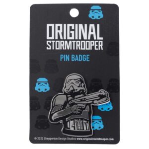 PIN ESMALTADO COLECCIONABLE STAR WARS SOLDADO IMPERIAL STORMTROOPER / METAL-ESMALTE