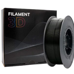 FILAMENTO 3D PLA NEGRO 1.75mm 1 Kgr