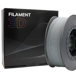 FILAMENTO 3D PLA GRIS 1.75mm 1 Kgr