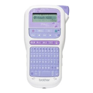ROTULADORA BROTHER P-TOUCH PT-H200 12MM / 16 CARACTERES / 309 SIMBOLOS / 1 LINEA