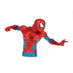 HUCHA MARVEL BUSTO SPIDER MAN PX VERSION METALICA / 20 cm