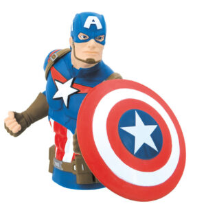 HUCHA MARVEL BUSTO CAPITAN AMERICA / 20 cm