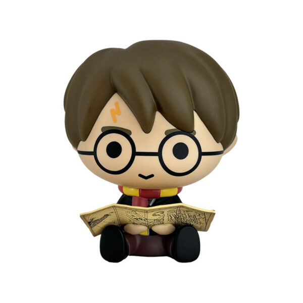 HUCHA CHIBI HARRY POTTER CON EL MAPA DEL MERODEADOR / 16 cm