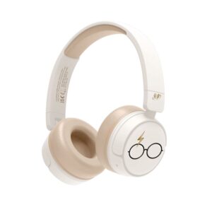AURICULARES C/MICROFONO KIDS GAFAS Y RAYOS HARRY POTTER BLANCO / BLUETOOTH 5.0 /