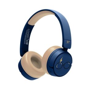 AURICULARES C/MICROFONO KIDS GAFAS Y RAYOS HARRY POTTER AZUL / BLUETOOTH 5.0 /
