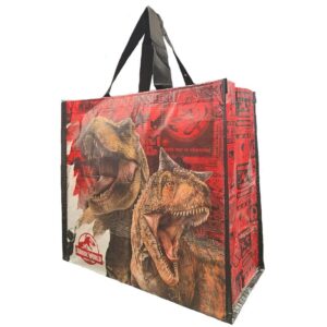 BOLSA REUTILIZABLE RAFIA JURASSIC WORLD T-REX / 40X40X22