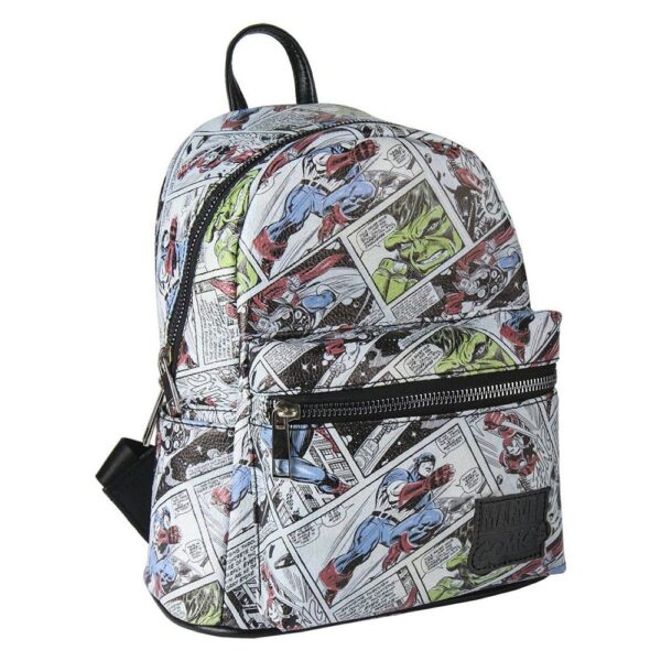 MINI MOCHILA MARVEL VIÑETAS COMICS / 26.88X26.67X11.43 cm