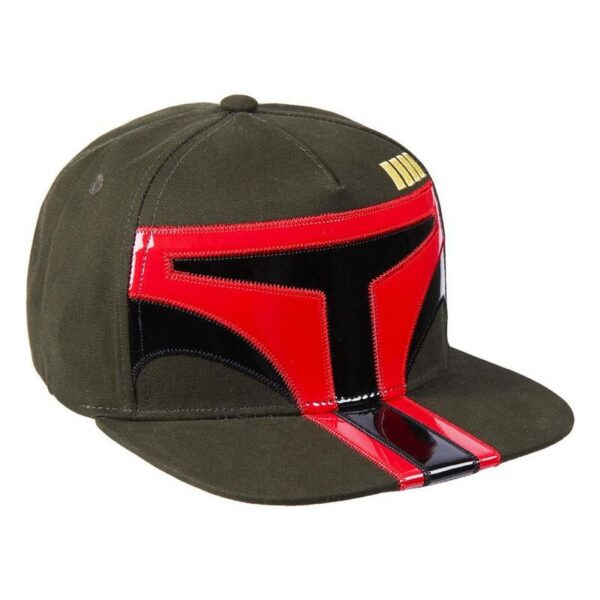 GORRA AJUSTABLE STAR WARS BOBA FETT VISERA PLANA