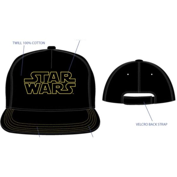 GORRA STAR WARS LOGO TU AJUSTABLE